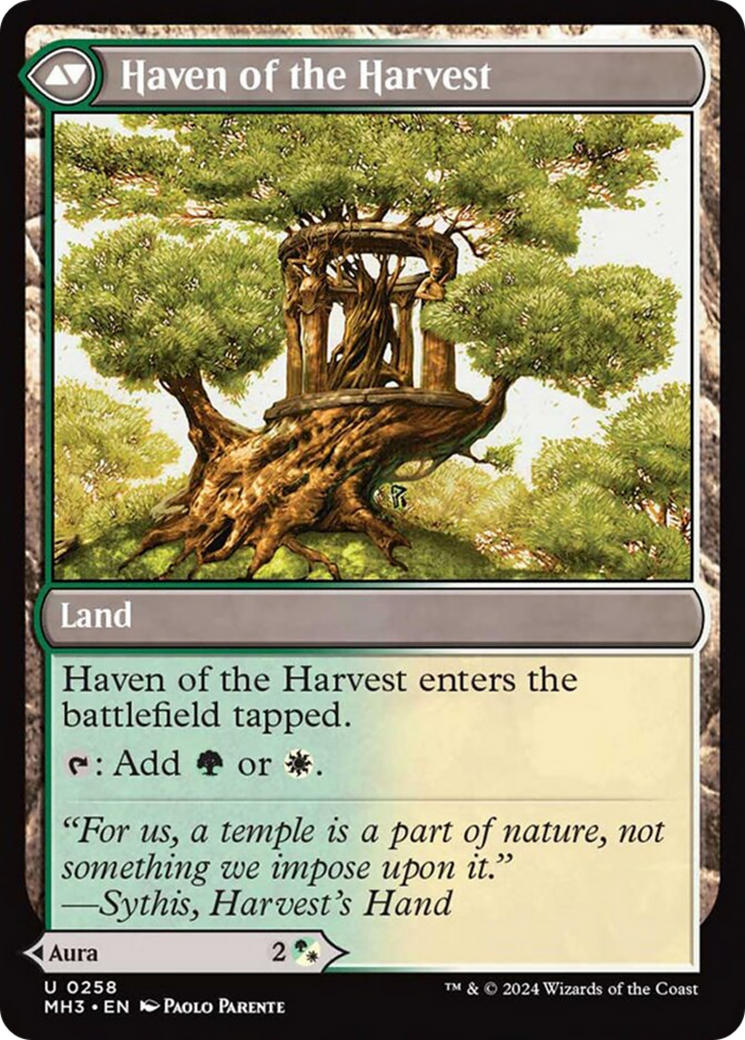 {C} Strength of the Harvest // Haven of the Harvest [Modern Horizons 3][MH3 258]