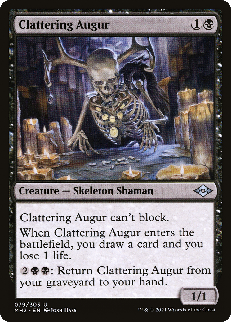 {C} Clattering Augur [Modern Horizons 2][MH2 079]