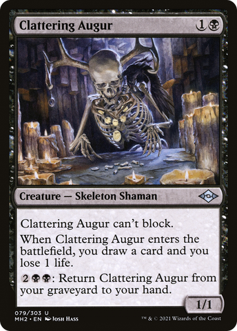 {C} Clattering Augur [Modern Horizons 2][MH2 079]