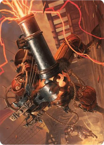 {A} Blaster Hulk Art Card [Modern Horizons 3 Art Series][AMH3 031]