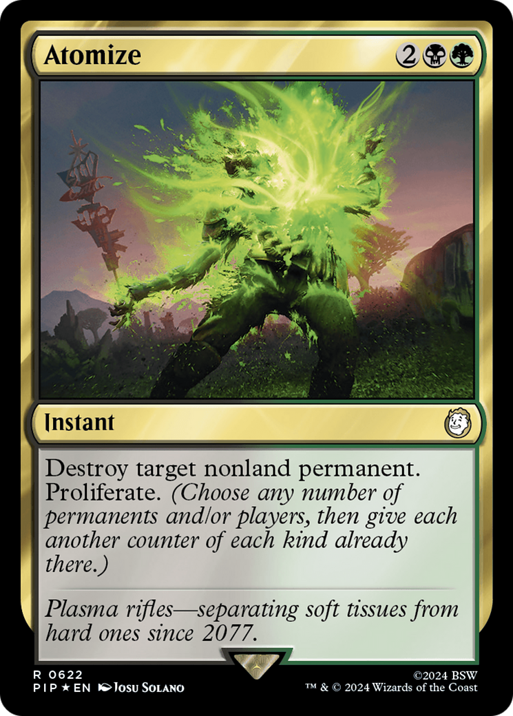 {R} Atomize (Surge Foil) [Fallout][PIP 622]