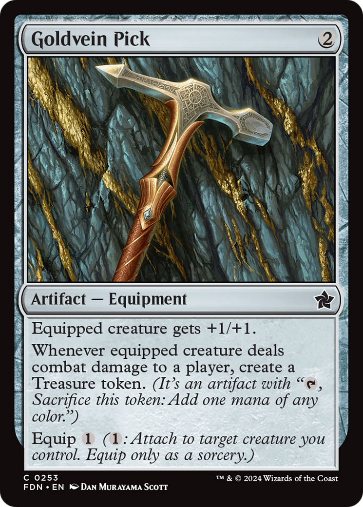 {@C} Goldvein Pick [Foundations][FDN 253]