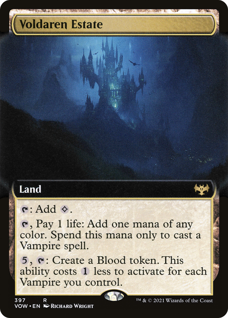{R} Voldaren Estate (Extended Art) [Innistrad: Crimson Vow][VOW 397]