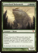 {R} Craterhoof Behemoth [Avacyn Restored][AVR 172]