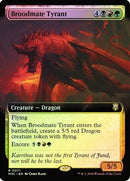 {R} Broodmate Tyrant (Extended Art) (Ripple Foil) [Modern Horizons 3 Commander][RPF M3C 071]