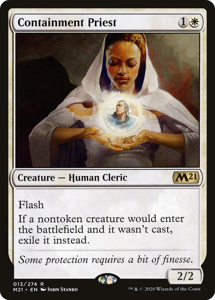 {R} Containment Priest [Core Set 2021][M21 013]