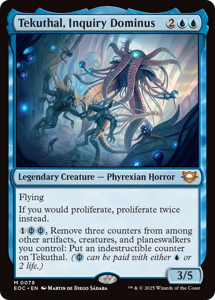 {@@ EOC R} Tekuthal, Inquiry Dominus [Edge of Eternities Commander][EOC 078]