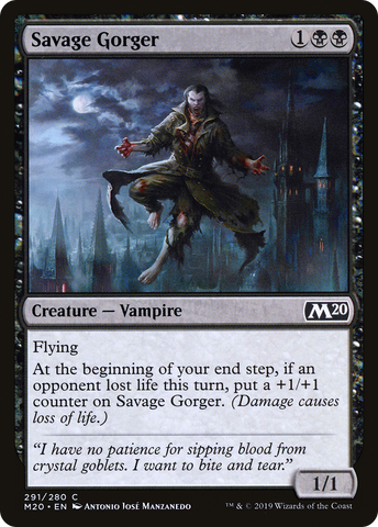 {C} Savage Gorger [Core Set 2020][M20 291]