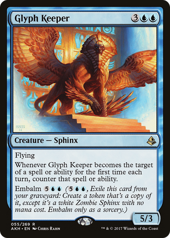 {R} Glyph Keeper [Amonkhet][AKH 055]