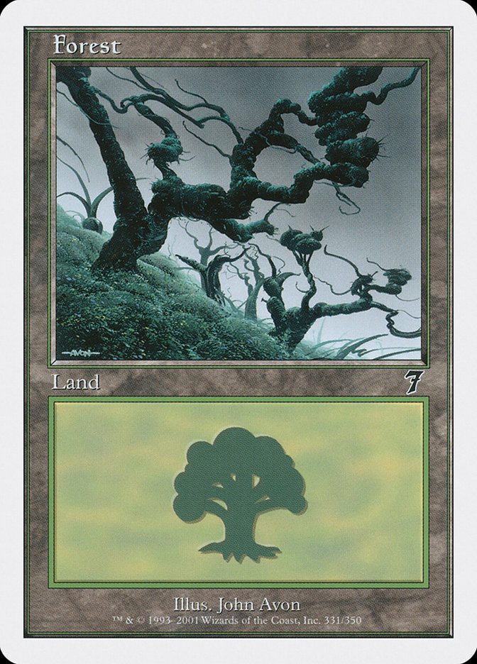 {B}[7ED 331] Forest (331) [Seventh Edition]