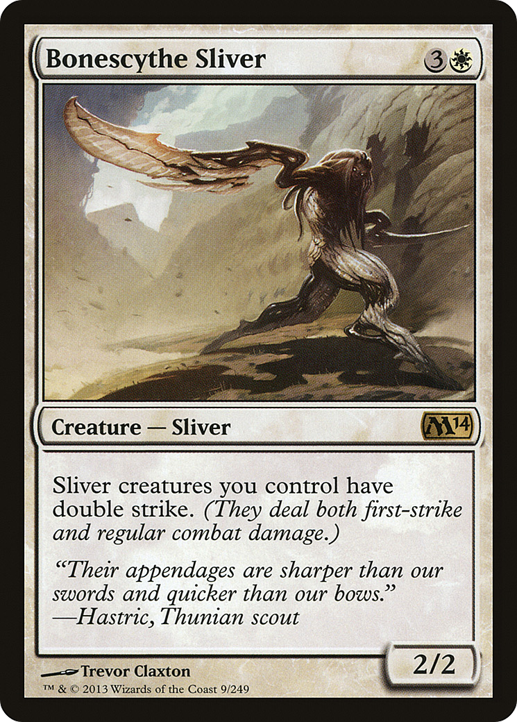 {R} Bonescythe Sliver [Magic 2014][M14 009] - Misty Mountain Games
