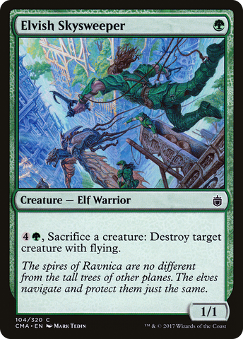 {C} Elvish Skysweeper [Commander Anthology][CMA 104]