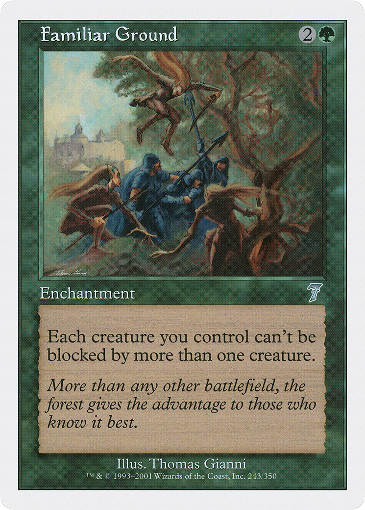 {C} Familiar Ground [Seventh Edition][7ED 243]