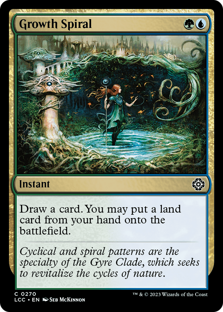 {C} Growth Spiral [The Lost Caverns of Ixalan Commander][LCC 270]