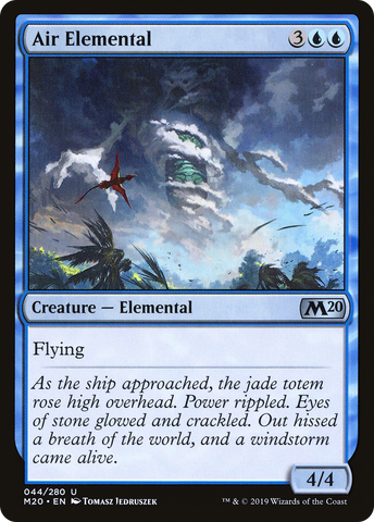 {C} Air Elemental [Core Set 2020][M20 044]