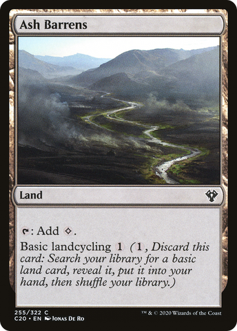 {C} Ash Barrens [Commander 2020][C20 255]