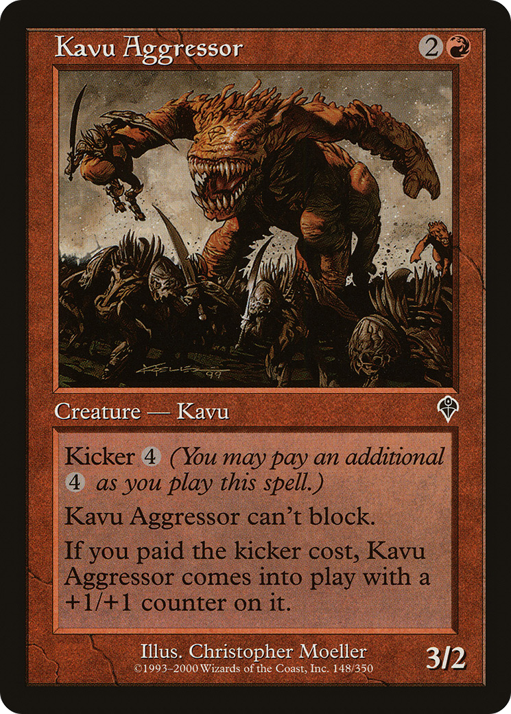{C} Kavu Aggressor [Invasion][INV 148]