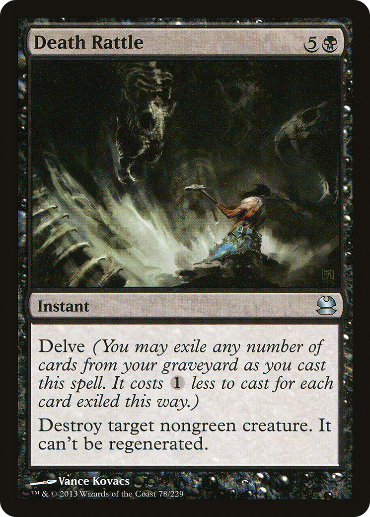 {C} Death Rattle [Modern Masters][MMA 078]