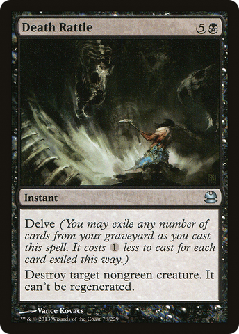 {C} Death Rattle [Modern Masters][MMA 078]