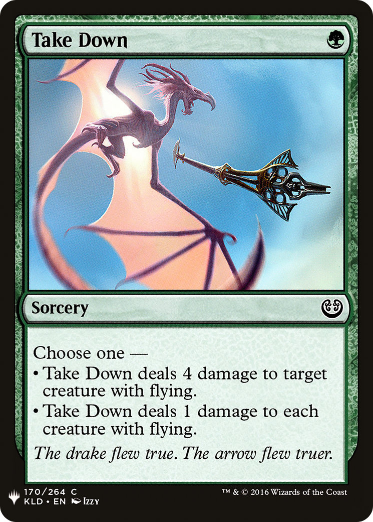 {C} Take Down [Mystery Booster][LS KLD 170]