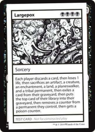 {R} Largepox (2021 Edition) [Mystery Booster Playtest Cards][CMB1 044]