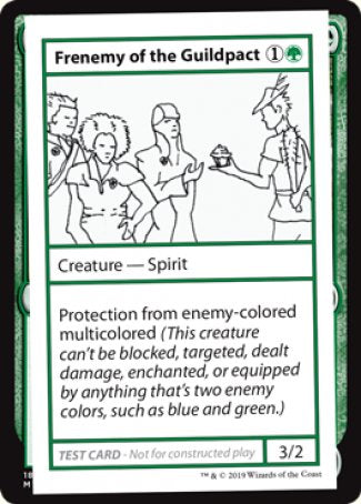 {R} Frenemy of the Guildpact (2021 Edition) [Mystery Booster Playtest Cards][CMB1 074]