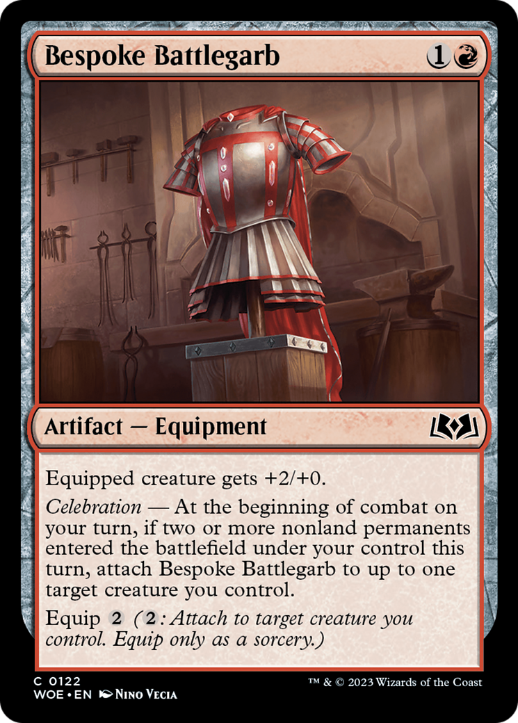 {@C} Bespoke Battlegarb [Wilds of Eldraine][WOE 122]