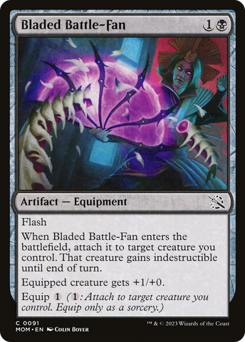 {C} Bladed Battle-Fan [March of the Machine][MOM 091]