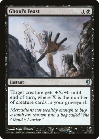 {C} Ghoul's Feast [Duel Decks: Izzet vs. Golgari][DDJ 067]