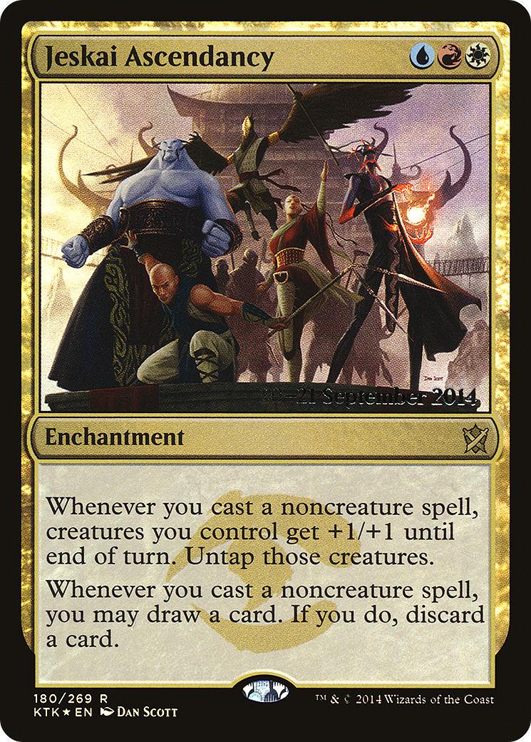{R} Jeskai Ascendancy [Khans of Tarkir Prerelease Promos][PR KTK 180] - Misty Mountain Games