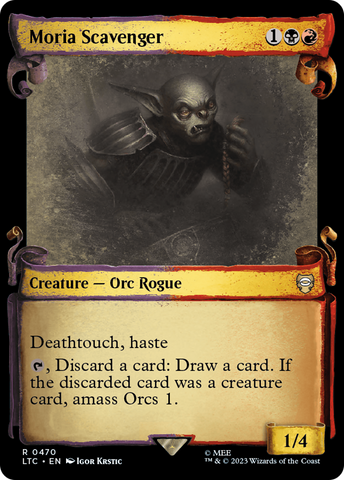{R} Moria Scavenger [The Lord of the Rings: Tales of Middle-Earth Commander Showcase Scrolls][LTC 470]