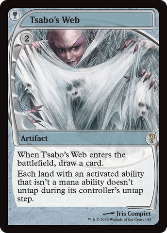 {R} Tsabo's Web (Future Sight) [Mystery Booster 2][MB2 143]