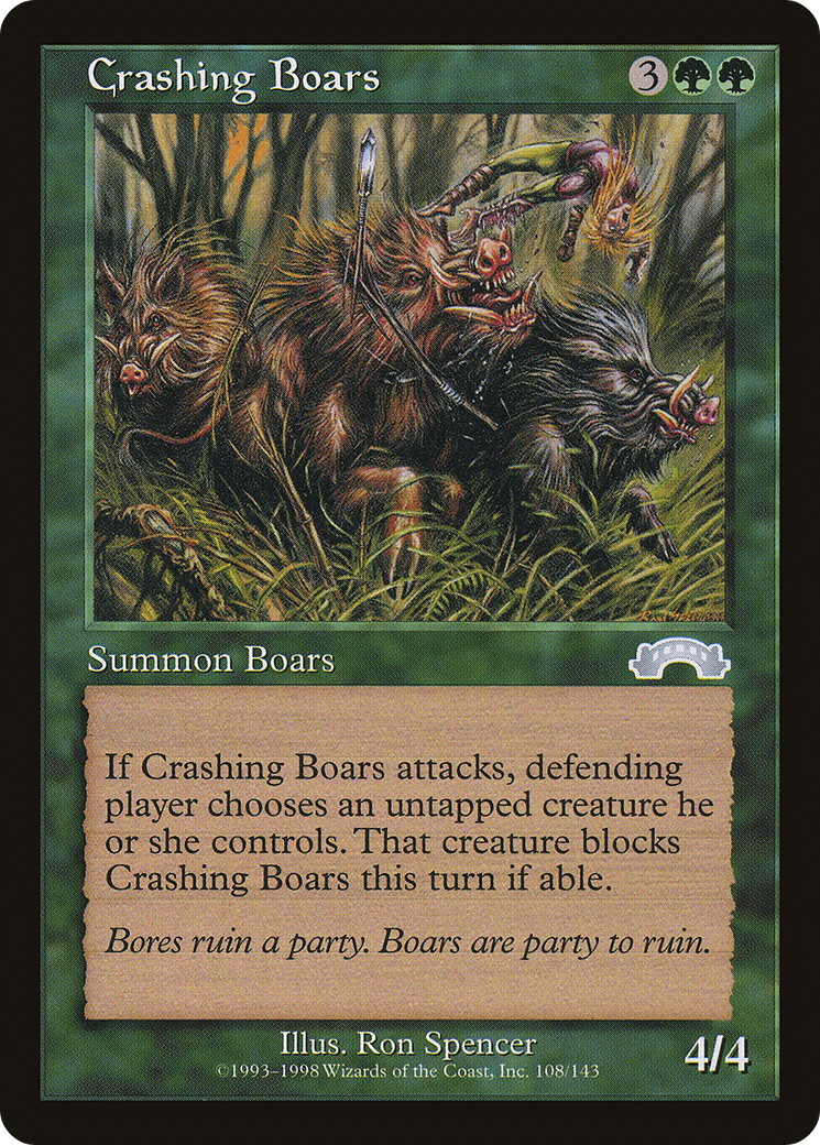 {C} Crashing Boars [Exodus][EXO 108]