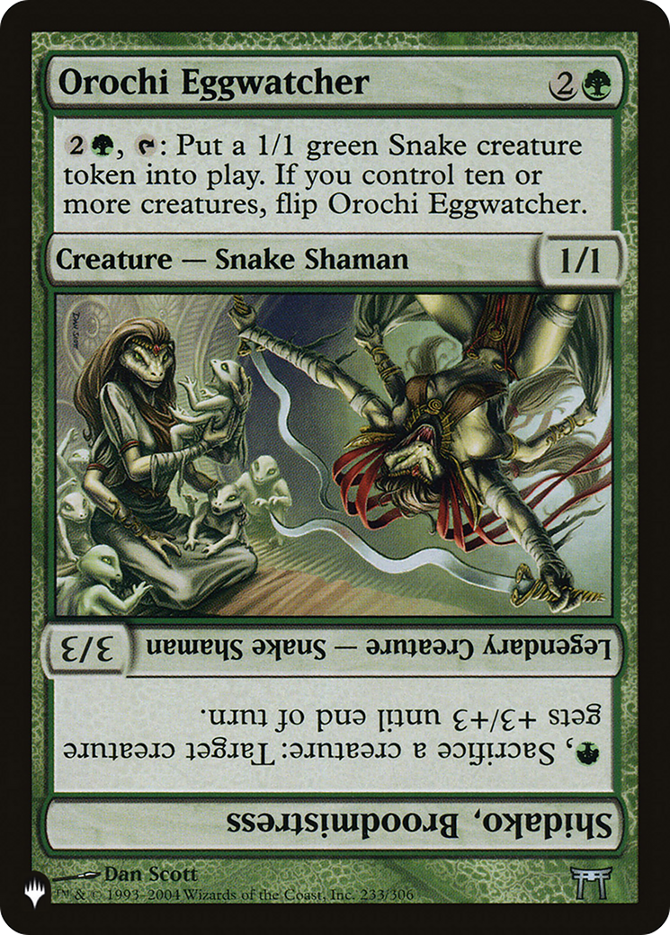 Orochi Eggwatcher // Shidako, Broodmistress [LIST 233/306]