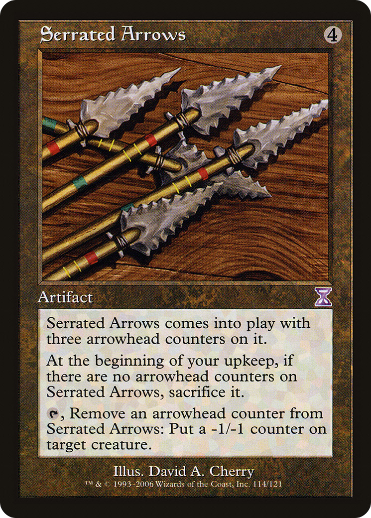 {R} Serrated Arrows [Time Spiral Timeshifted][TSB 114]