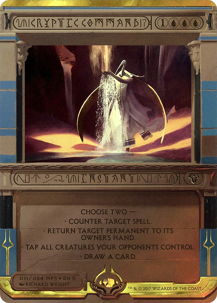 {R} Cryptic Command (Invocation) [Amonkhet Invocations][MP2 011] - Misty Mountain Games