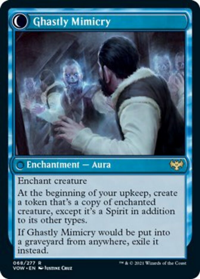 {R} Mirrorhall Mimic // Ghastly Mimicry [Innistrad: Crimson Vow][VOW 068]