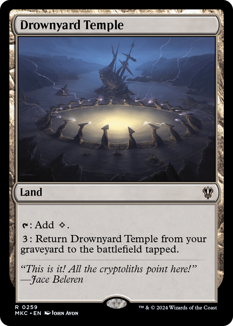 {R} Drownyard Temple [Murders at Karlov Manor Commander][MKC 259]