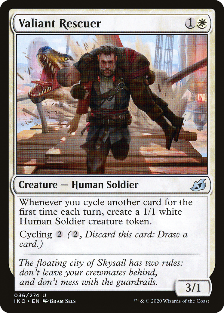{C} Valiant Rescuer [Ikoria: Lair of Behemoths][IKO 036]