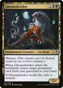 {C} Gloomshrieker [Kamigawa: Neon Dynasty][NEO 219]