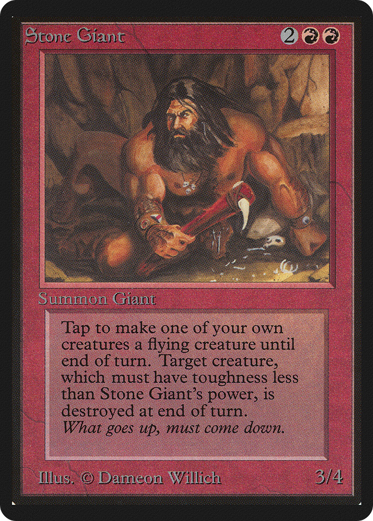 {C} Stone Giant [Beta Edition][LEB 177]
