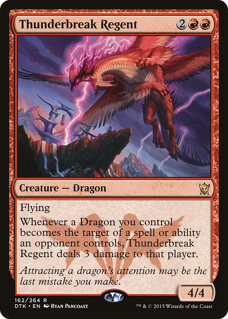 {R} Thunderbreak Regent [Dragons of Tarkir][DTK 162] - Misty Mountain Games
