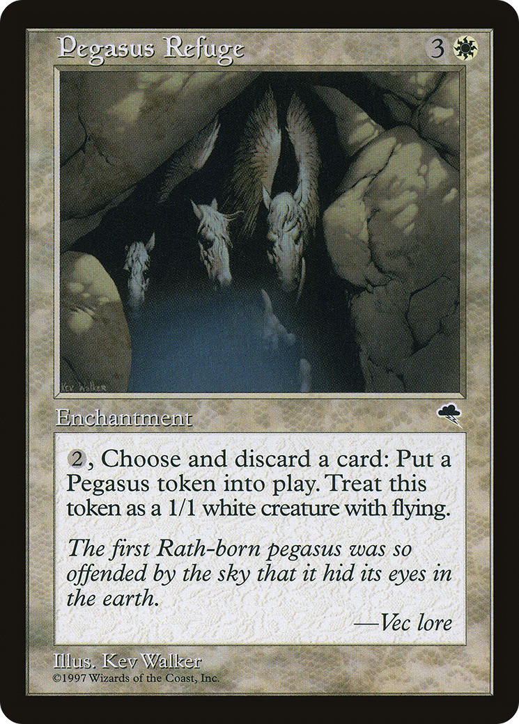 {R} Pegasus Refuge [Tempest][TMP 035]