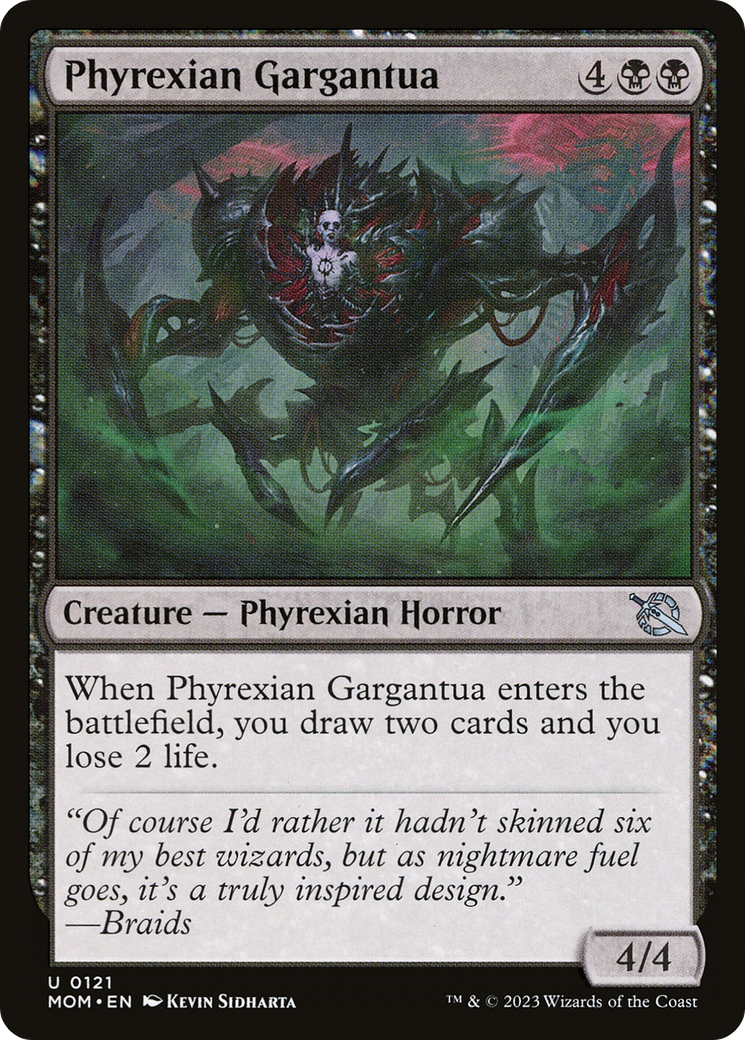 {C} Phyrexian Gargantua [March of the Machine][MOM 121]