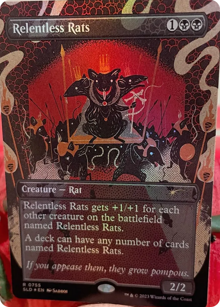 {R} Relentless Rats (755) [Secret Lair Drop Series][SLD 755]