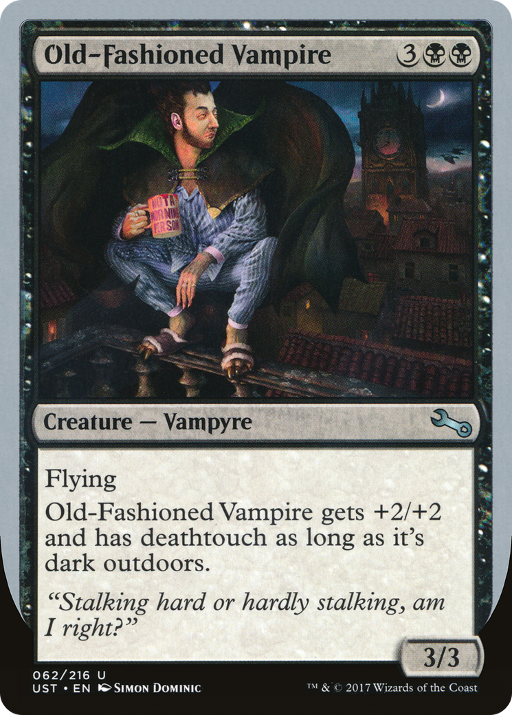 {C} Old-Fashioned Vampire [Unstable][UST 062]