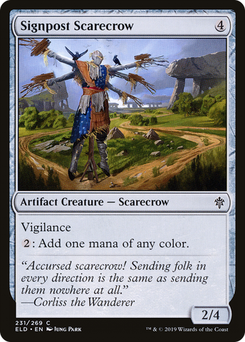 {C} Signpost Scarecrow [Throne of Eldraine][ELD 231]
