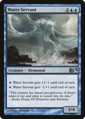 {C} Water Servant [Magic 2014][M14 080]