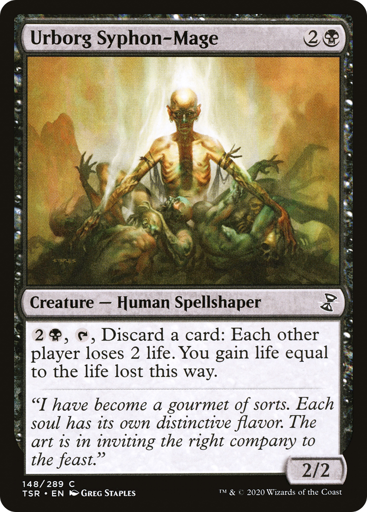 {C} Urborg Syphon-Mage [Time Spiral Remastered][TSR 148]