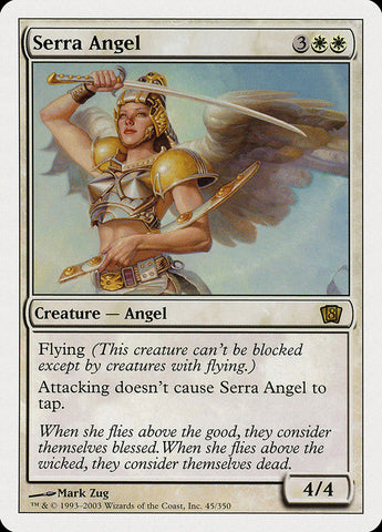 {R} Serra Angel [Eighth Edition][8ED 045]